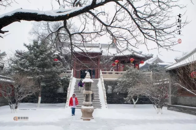 大同2018年的第一次與雪的邂逅，大同你太美了！