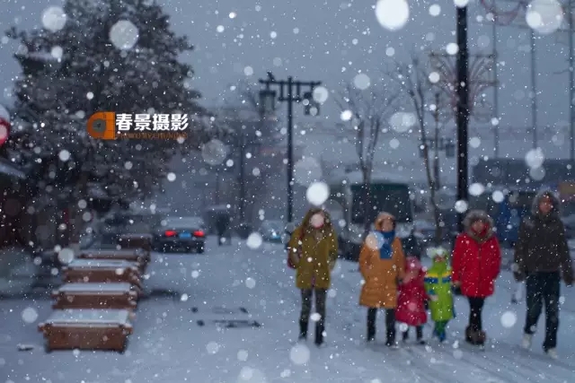 大同2018年的第一次與雪的邂逅，大同你太美了！