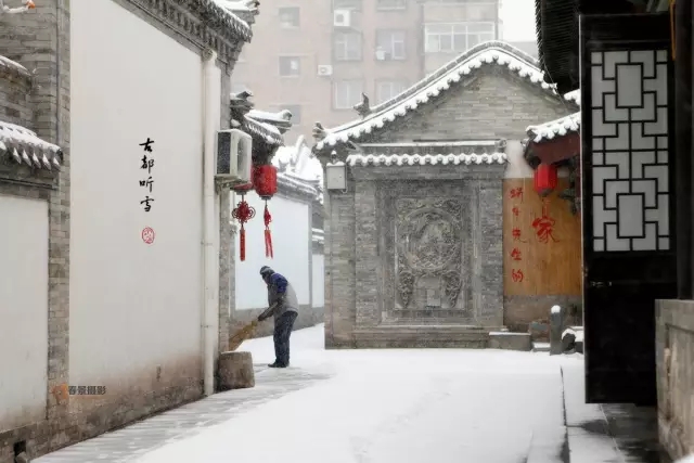 大同2018年的第一次與雪的邂逅，大同你太美了！