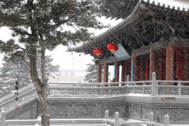 大同2018年的第一次與雪的邂逅，大同你太美了！